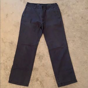 Gap dark khakis